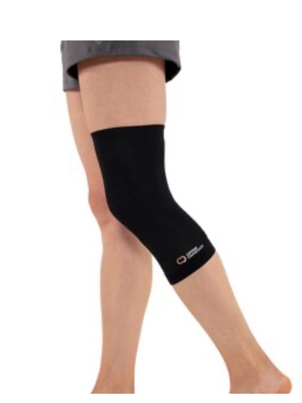Copper Compression Black Compression Knee Sleeve - Supportive Fit